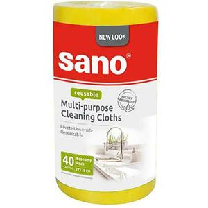 Univerzális száraz törlőkendő tekercs - Sano Multi-Purpose Cleaning Cloths, 1 db. kép