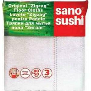 Padlótörlők - Sano Sushi Zigzag Floor Cloths, 3 db. kép
