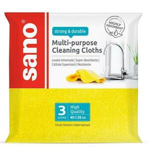 Száraz törlőkendők univerzális használatra - Sano Multi-Purpose Cleaning Cloths, 3 db. kép