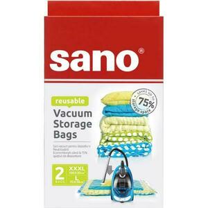 Vákuum Tárolózsákok - Sano Vacuum Storage Bags XXXL + L, 2 db. kép