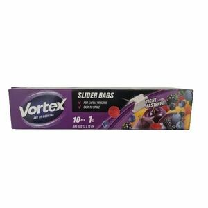 Fagyasztózsákok zárórendszerrel - - Vortex Slider Bags, 1 l, 10 db. kép