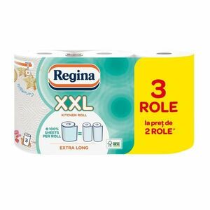 Konyhai Törlőpapír, 2 Rétegű - Regina XXL Kitchen Roll Extra Long, 2 tekercs+1 kép