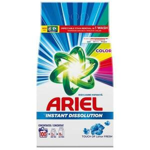 Automata mosópor színes ruhákhoz - Ariel Instant Dissolution Touch of Lenor Fresh, 100 mosás, 7500 g kép