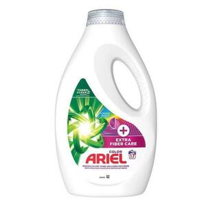 Automata folyékony mosószer színes ruhákhoz - Ariel + Extra Fibre Care Color Turbo Clean, 17 mosás, 850 ml kép