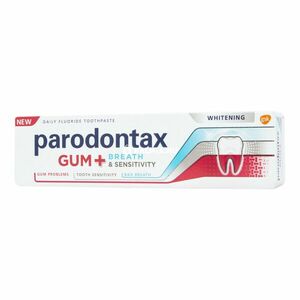 Parodontax Gum + Breath and Sensitivity Whitening fogkrém 75 ml kép