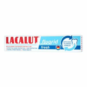 Lacalut fluorid fresh fogkrém 75 ml kép