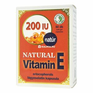 Dr. Chen Natúr E-vitamin 200 IU lágyzselatin kapszula 60 db kép