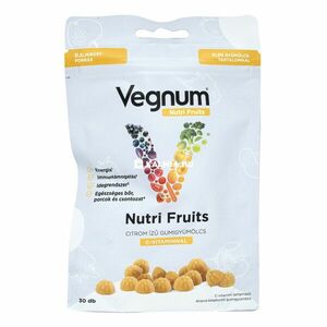 Vegnum NutriFruits C-vitamin gumigyümölcs 30 db kép