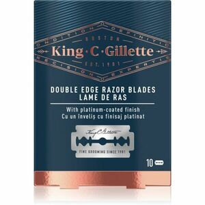 Gillette King C. Double Edge tartalék pengék 10 db kép