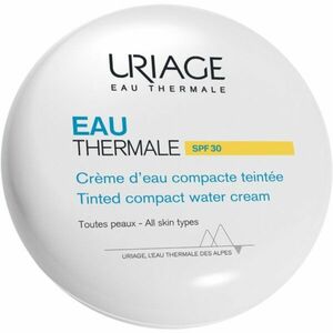 Uriage Eau Thermale Water Cream Tinted Compact SPF 30 selyempúder egységesíti a bőrszín tónusait 10 g kép