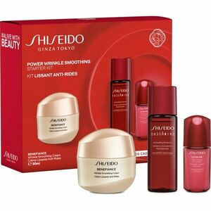 Shiseido Benefiance Power Wrinkle Smoothing Starter Kit ajándékszett (érett bőrre) kép