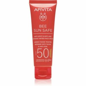 Apivita Bee Sun Safe védő tonizáló krém arcra SPF 50 50 ml kép