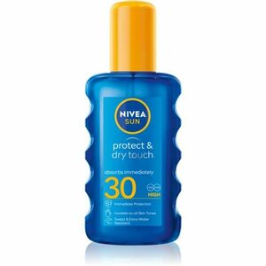 Nivea Sun Protect & Dry Touch láthatatlan napozó spray SPF 30 200 ml kép