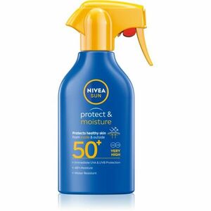 Nivea Sun Protect & Moisture hidratáló napozó spray SPF 50+ 270 ml kép
