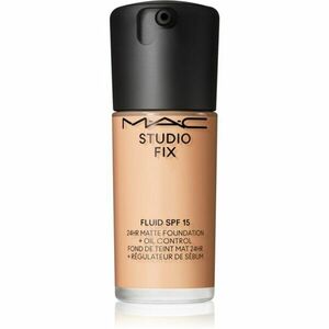 MAC Cosmetics Studio Fix Fluid SPF 15 24HR Matte Foundation + Oil Control mattító alapozó SPF 15 árnyalat C4 30 ml kép