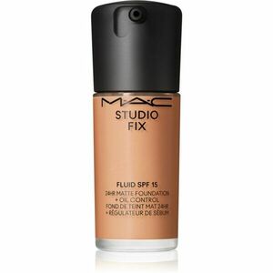 MAC Cosmetics Studio Fix Fluid SPF 15 24HR Matte Foundation + Oil Control mattító alapozó SPF 15 árnyalat NC44 30 ml kép