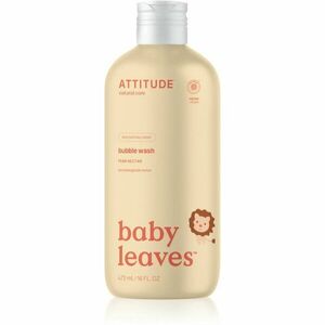 Attitude Baby Leaves Pear Nectar habfürdő gyermekeknek 473 ml kép