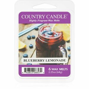 Country Candle Blueberry Lemonade illatos viasz aromalámpába 64 g kép