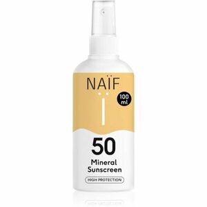 Naif Sun Mineral Sunscreen SPF 50 napvédő spray SPF 50 100 ml kép