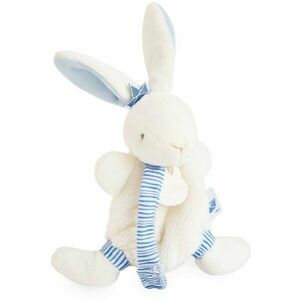 Doudou Gift Set Bunny With Pacifier ajándékszett gyermekeknek születéstől kezdődően Blue 1 db kép