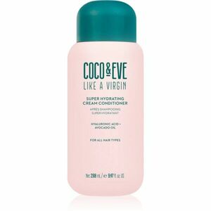 Coco & Eve Like A Virgin Super Hydrating Cream Conditioner hidratáló kondicionáló a fénylő és selymes hajért 288 ml kép