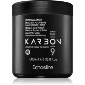 Echosline CHARCOAL Mask haj maszk aktív szénnel 1000 ml kép