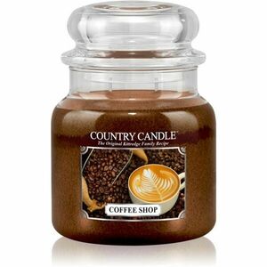 Country Candle Coffee Shop illatgyertya 453 g kép