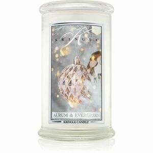 Kringle Candle Aurum & Evergreen illatgyertya 624 g kép