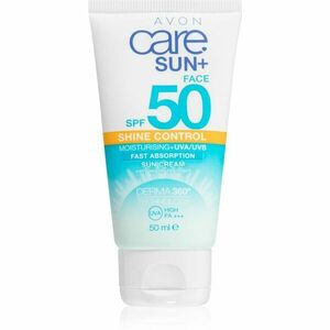 Avon Care Sun + mattító krém napozáshoz SPF 50 50 ml kép