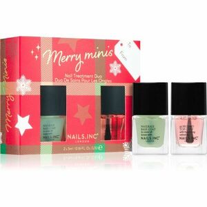 Nails Inc. Merry Minis Nail Treatment Duo karácsonyi ajándékszett (körmökre) kép