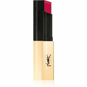 Yves Saint Laurent Rouge Pur Couture The Slim vékony mattító rúzs bőr hatással árnyalat 27 Conflicting Crimson 2, 2 g kép