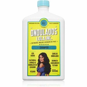 Lola Cosmetics Ondulados Lola Inc. Shampoo hidratáló sampon hullámos és göndör hajra 500 ml kép