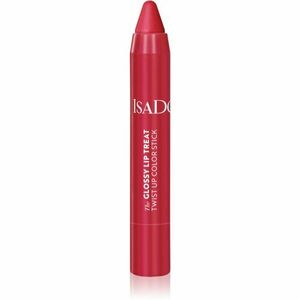 IsaDora Glossy Lip Treat Twist Up Color hidratáló rúzs árnyalat 12 Rhubarb Red 3, 3 g kép