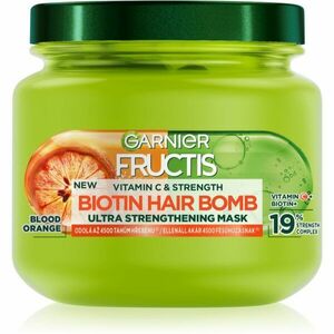 Garnier Fructis Vitamin & Strength mélyen tápláló hajmaszk 320 ml kép