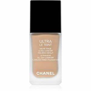 Chanel Ultra Le Teint Flawless Finish Foundation tartós matt alapozó egységesíti a bőrszín tónusait árnyalat BR42 30 ml kép