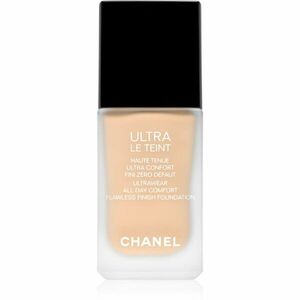 Chanel Ultra Le Teint Flawless Finish Foundation tartós matt alapozó egységesíti a bőrszín tónusait árnyalat B20 30 ml kép