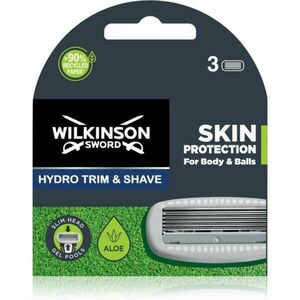 Wilkinson Sword Hydro Trim and Shave Skin Protection For Body and Balls tartalék kefék 3 db kép