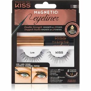 KISS Magnetic Eyeliner & Eyelash Kit mágneses műszempilla 01 Lure 1 pár kép