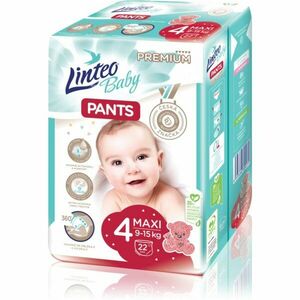 Linteo Baby Pants eldobható nadrágpelenkák Maxi Premium 9-15 kg 22 db kép