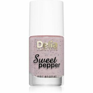 Delia Cosmetics Sweet Pepper Black Particles körömlakk árnyalat 03 Capri 11 ml kép