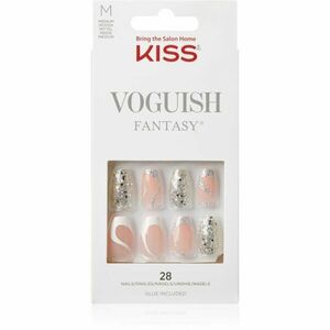 KISS Voguish Fantasy Fashspiration műköröm közepes 28 db kép