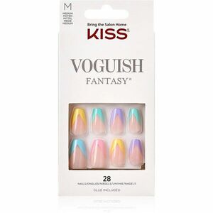 KISS Voguish Fantasy Candies műköröm közepes 28 db kép
