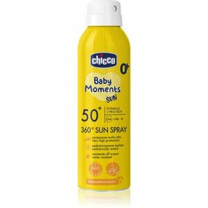 Chicco Baby Moments Sun védő spray gyermekeknek 0 m+ 150 ml kép