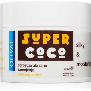Olival SUPER Coco hidratáló test sorbet a gyors barnulásért 100 ml kép
