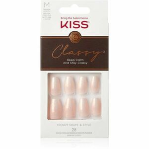 KISS Classy Nails Cozy Meets Cute műköröm közepes 28 db kép