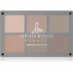 Danessa Myricks Beauty Waterproof Cream Palette multifunkciós arc paletta vízálló árnyalat Essentials 6x3 g kép