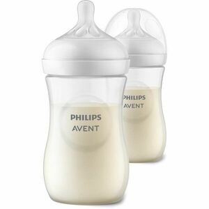 Philips Avent Natural Response Baby Bottle cumisüveg 1 m+ 2x260 ml kép
