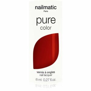 Nailmatic Pure Color körömlakk PETRA- Red 8 ml kép