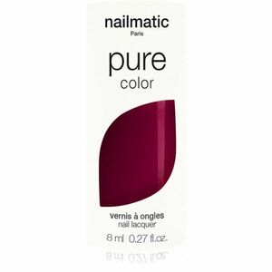 Nailmatic Pure Color körömlakk FAYE-Bordeaux Red 8 ml kép
