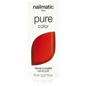 Nailmatic Pure Color körömlakk GEORGIA-Rouge Coquelicot /Poppy Red 8 ml kép